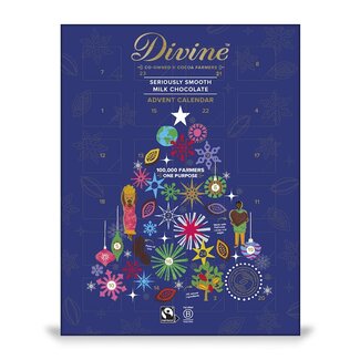 Ghana Divine Milk Chocolate Advent Calendar 85g