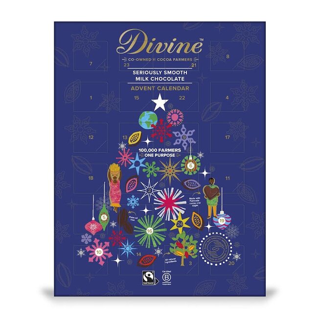Divine Milk Chocolate Advent Calendar 85g