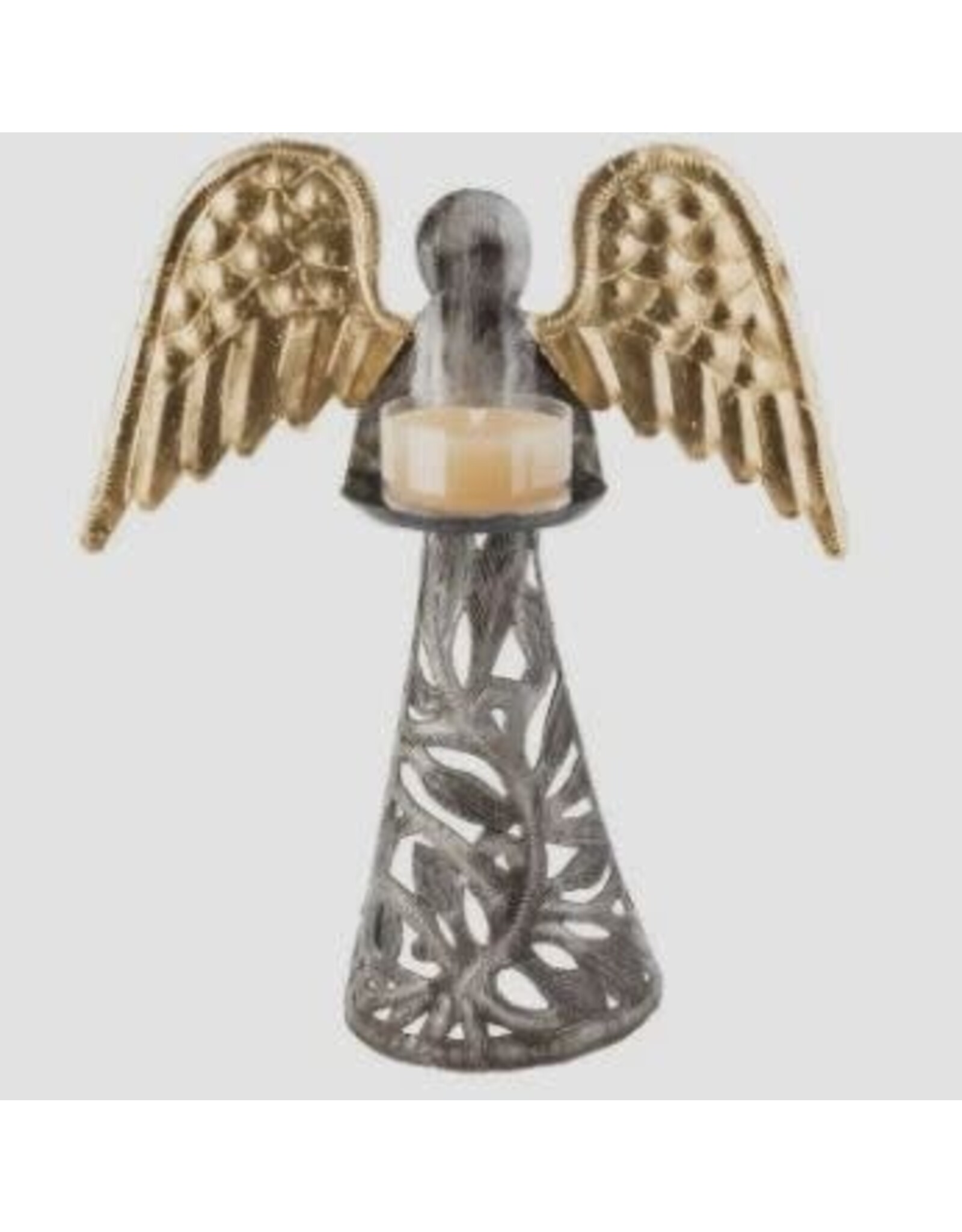Haiti CLEARANCE Angel Tealight Cut Metal, Haiti