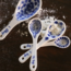 Blue Floral Measuring Spoons