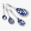 Measuring Spoons - Blue Floral