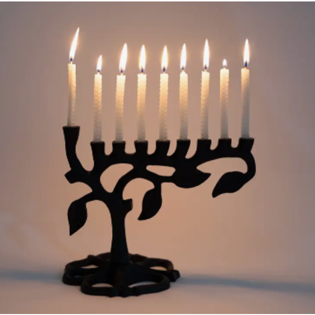 Botanical Leaf Menorah