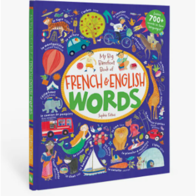 My Big Barefoot Book of French & English Words - Hardcover
