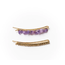 Indali Amethyst Bobby Pins - Set of 2