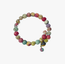 Upcycled Sari Rita Coil Bracelet