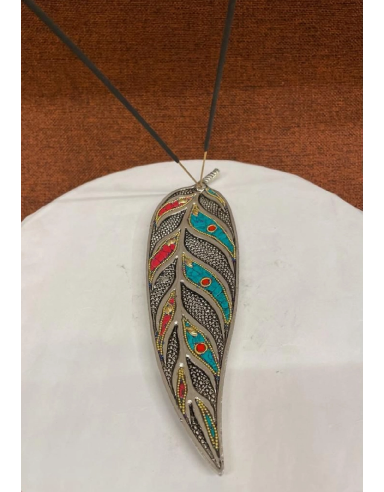 India Ashoka Leaf Incense Holder