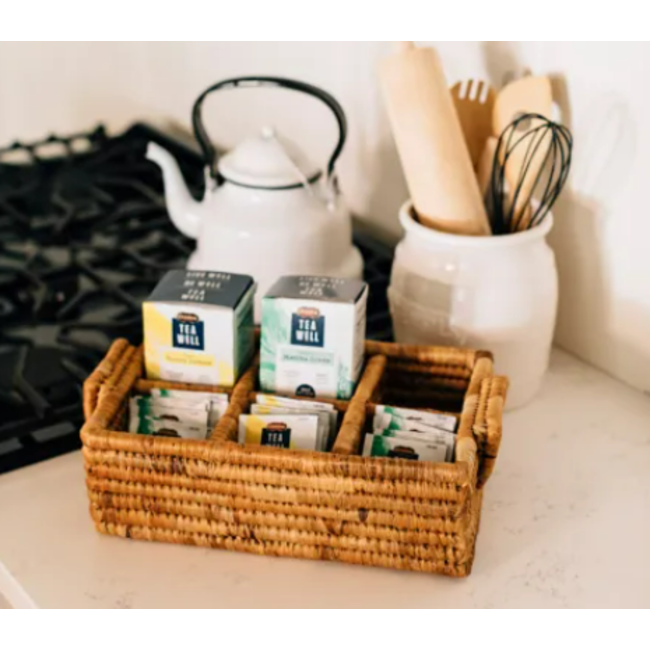 Banana Leaf Divided Serving Tray