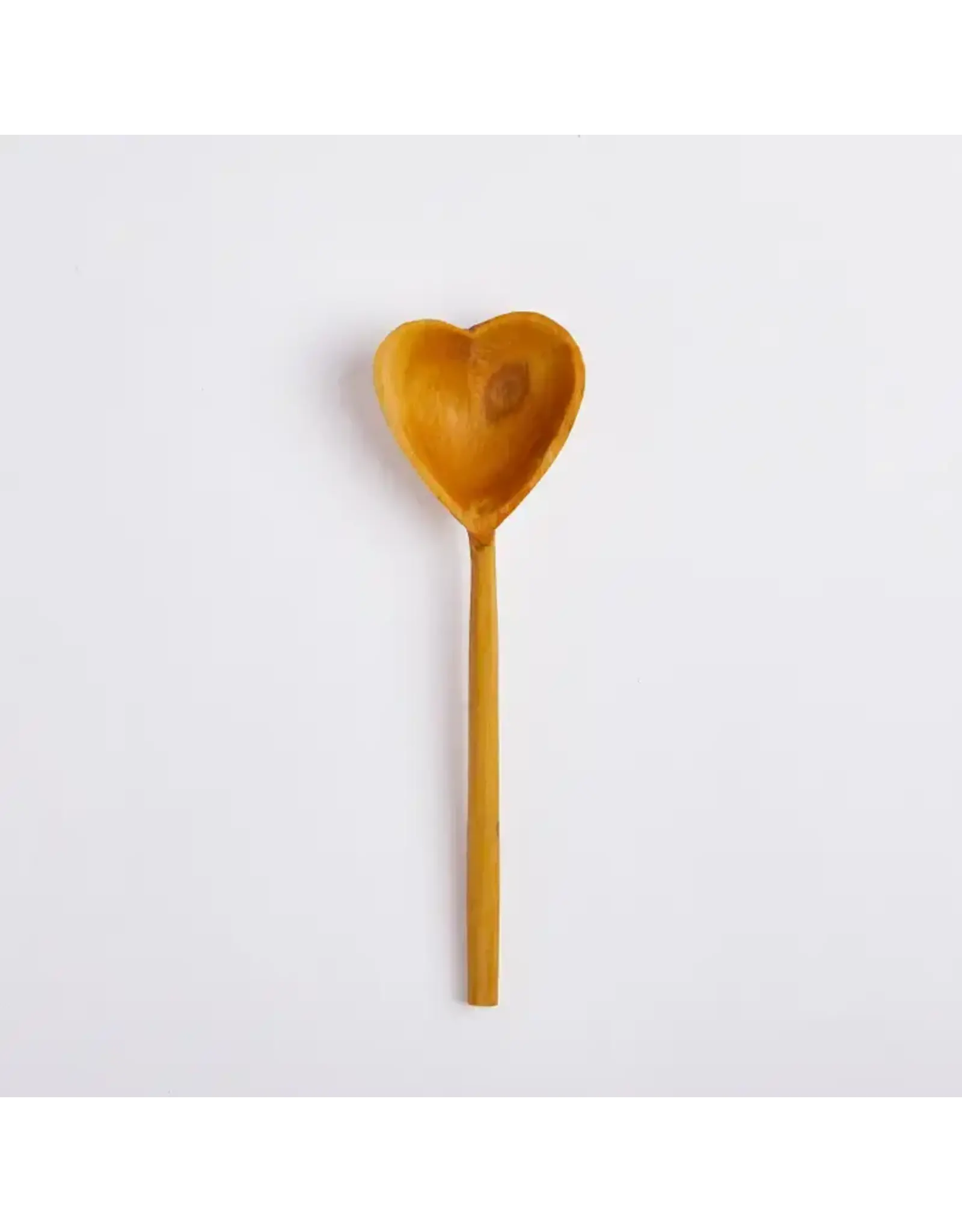 Kenya Hand-Carved Heart Tea Spoon, Kenya