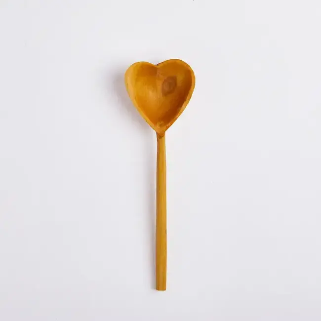 Wood Heart Tea Spoon