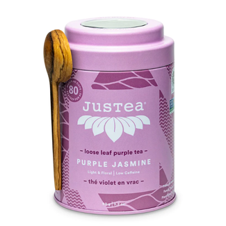 Kenya JusTea - Purple Jasmine Tin w/ Spoon