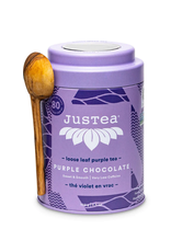 Kenya JusTea - Purple Chocolate Tin w/ Spoon, Kenya