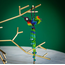 Ornament  - Beaded Hummingbird, Large