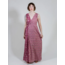 India Bekka Maxi Dress in Magenta Vine Floral