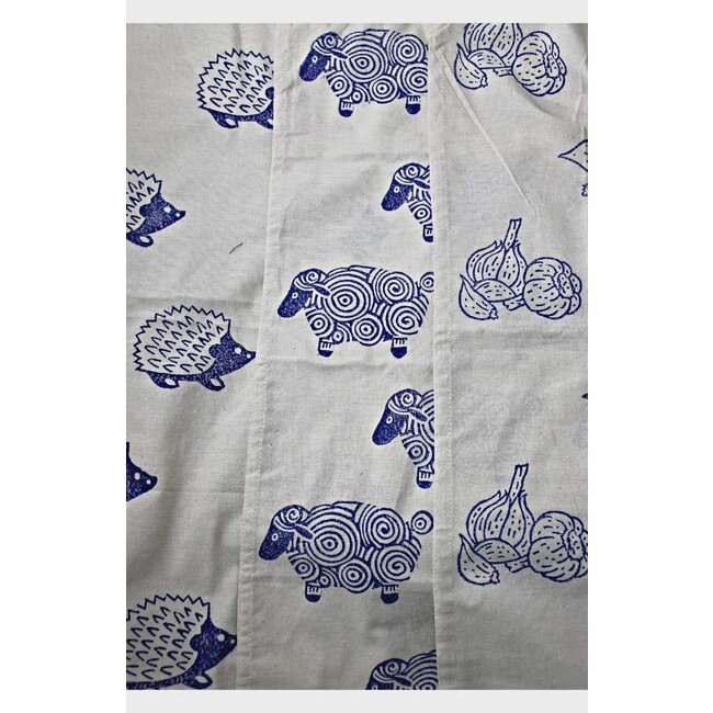 Block Print Dishtowel