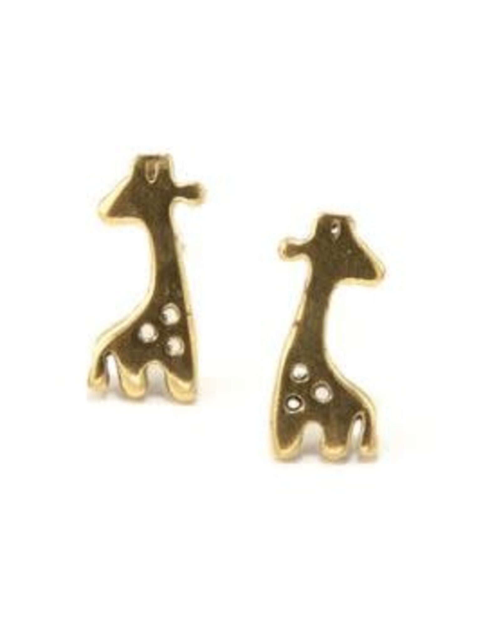 India Stand Tall Giraffe Stud Earrings, India