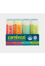 Zambia Beeswax Lip Balm Core 4pk, Zambia