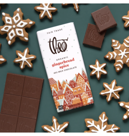 Theo Gingerbread Spice Chocolate Bar, 79g