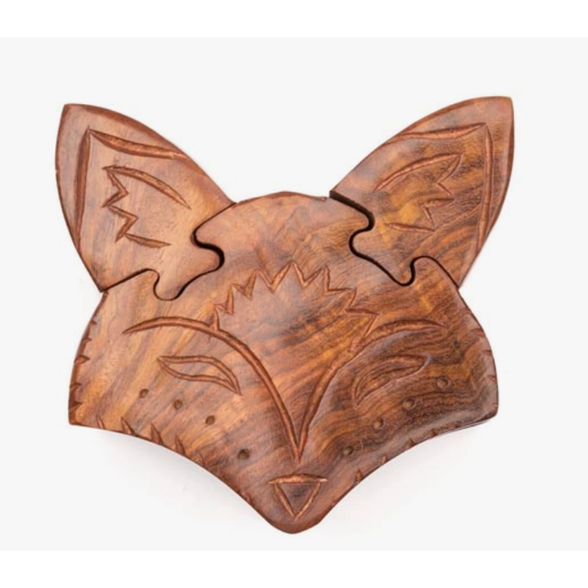 Fox Face Puzzle Box