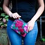 Guatemala Embroidered Flower Passport Purse