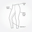 Organic Cotton Legging - Base Layer, Black