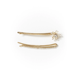 India CLEARANCE Set of 2 Hair Clips - Chamak, India