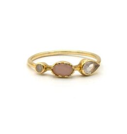 India CLEARANCE Blush Beauty Ring - size 9, India