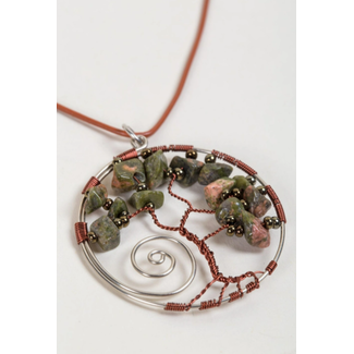 Guatemala Twisted Tree Necklace