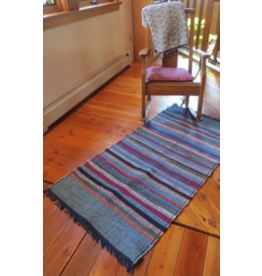 Nepal Large Handwoven Rag Rug (30x64")
