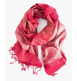 Vietnam Tuyen Scarf - Raspberry, Vietnam