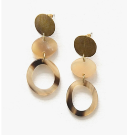 India Maverick Horn Earrings, India