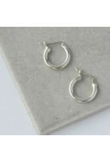 Peru Adriana Hoop Earrings - Sterling Silver, Peru