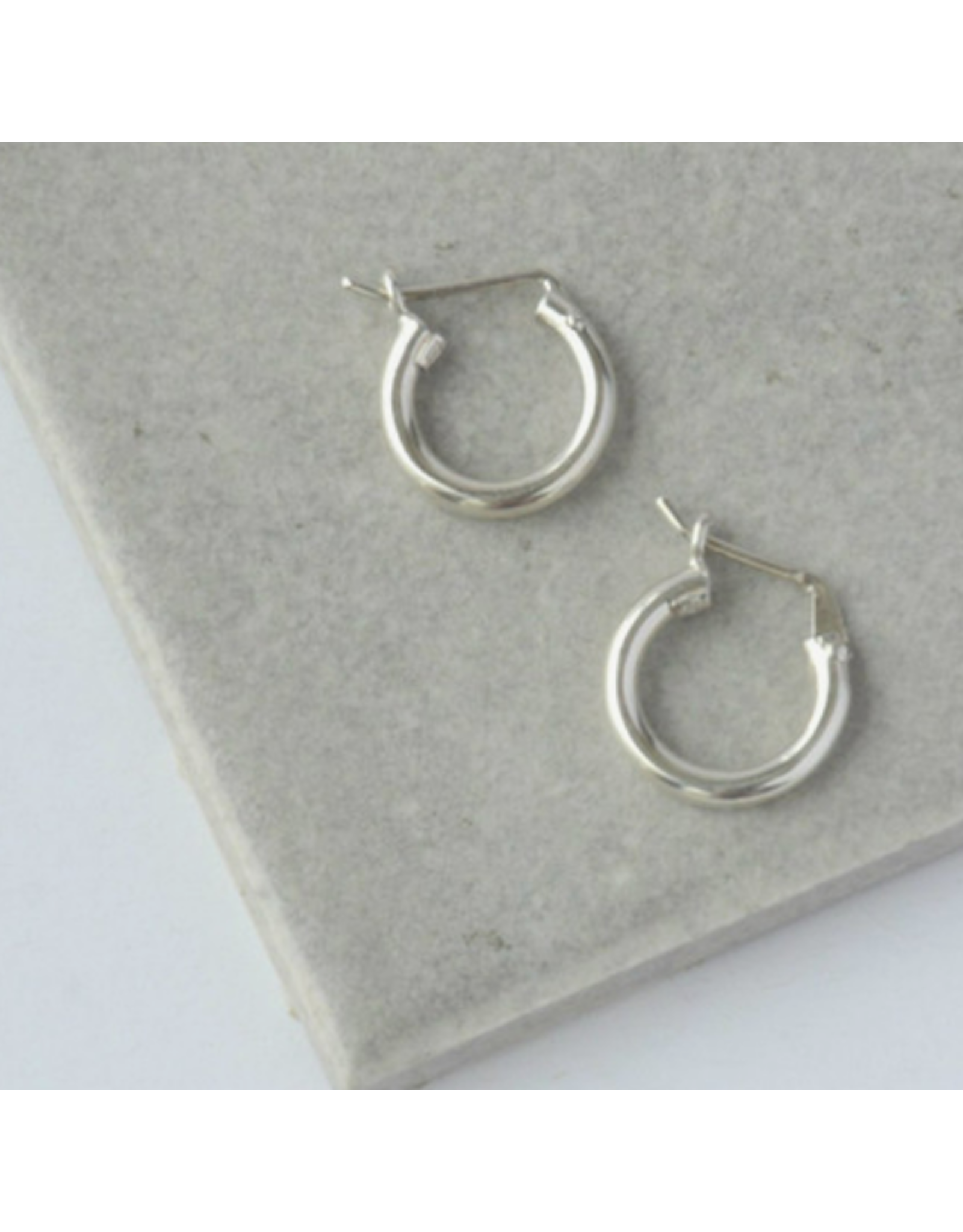 Peru Adriana Hoop Earrings - Sterling Silver, Peru