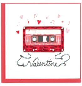 Vietnam Quilled Love Mix Tape Card, Vietnam