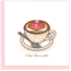 Quilled Card - Love Latte