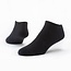 Tanzania Cotton Footie Socks - Solid Black