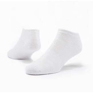 Tanzania Cotton Footie Socks - Solid White Tanzania Cotton Footie Socks - Solid White
