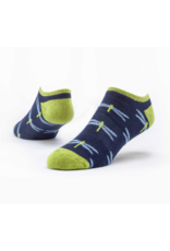 Tanzania Cotton Footie Socks - Navy Dragonfly