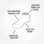 Cotton Footie Socks - Grey Mushroom