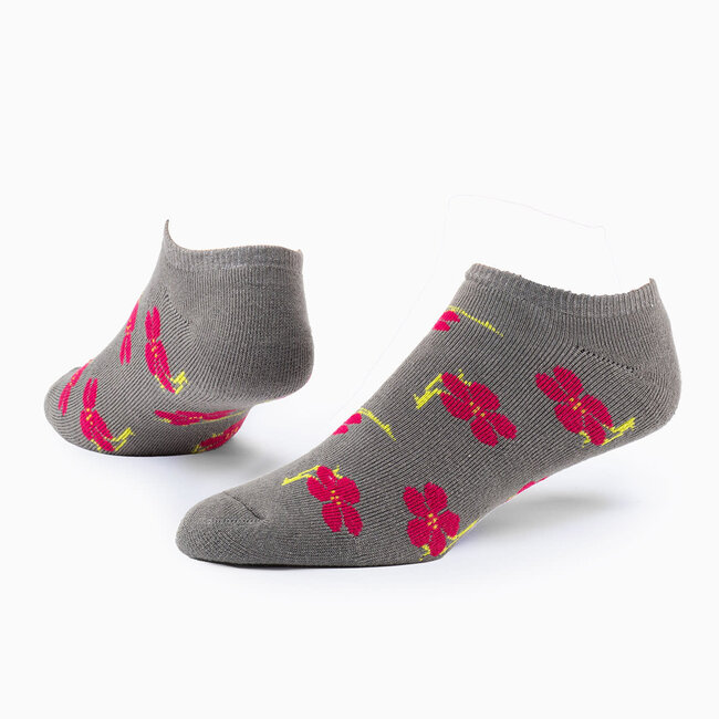 Cotton Footie Socks - Blossom