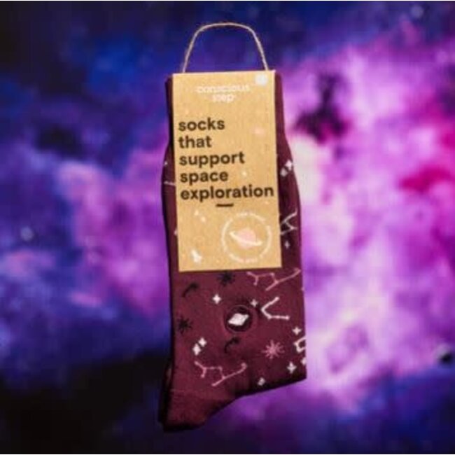 Crew Socks That Support Space Exploration - Constellations