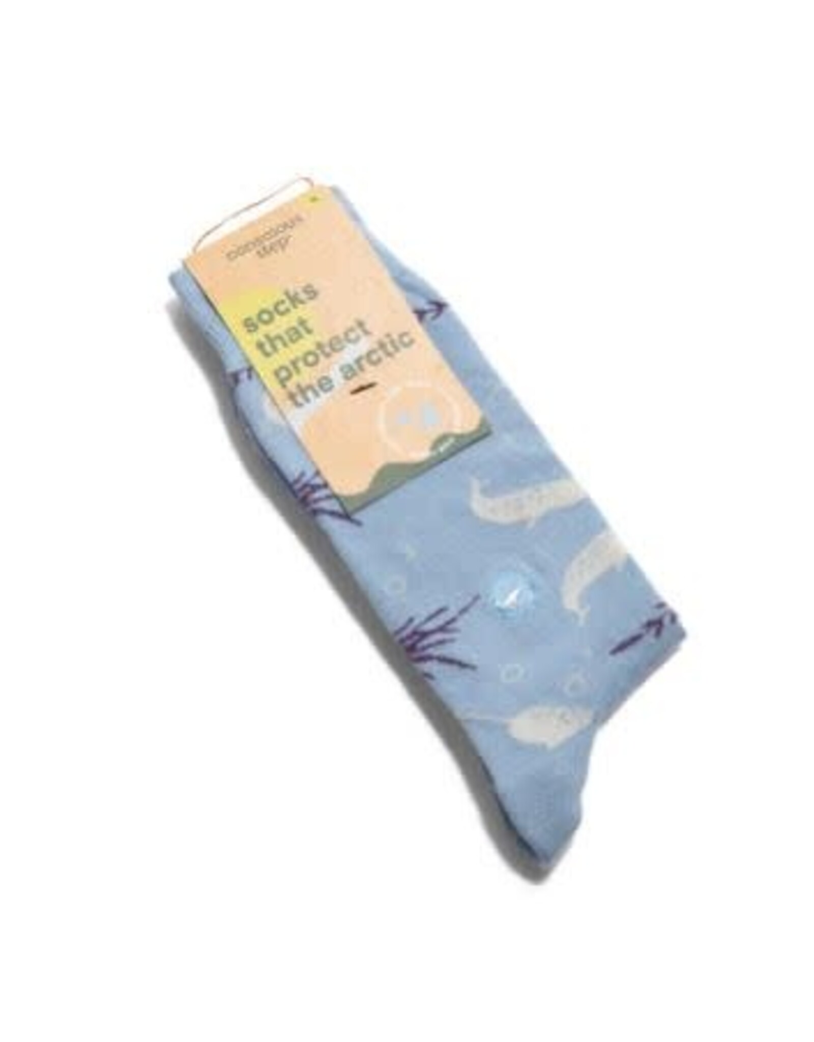 India Crew Socks That Protect The Arctic - Narwhal