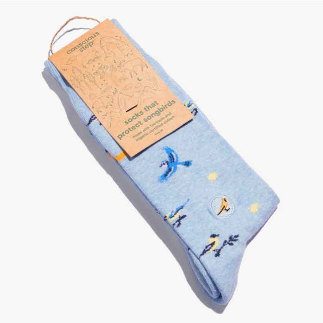 Crew Socks That Protect Songbirds