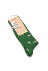 India Crew Socks That Protect Dogs - Green