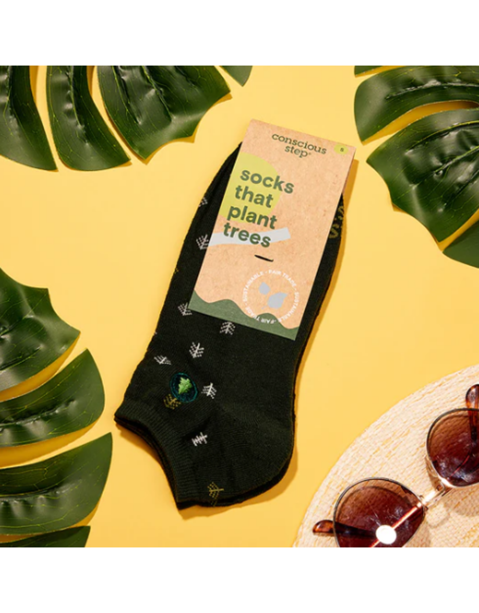 India Ankle Socks That Plant Trees - Dark Green