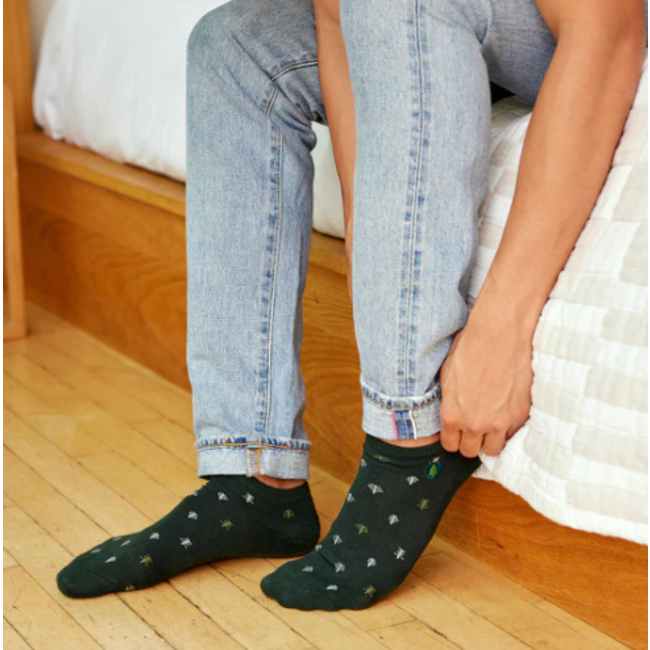 Ankle Socks That Plant Trees - Dark Green