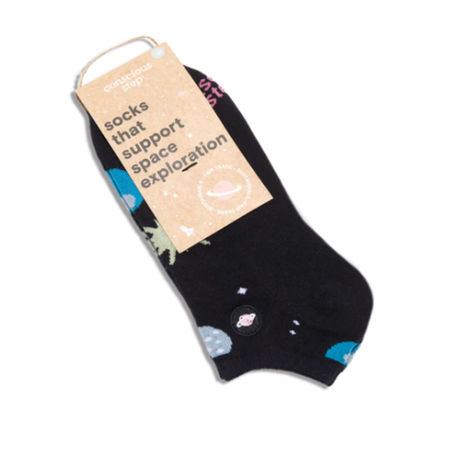 Ankle Socks That Support Space Exploration - Planets