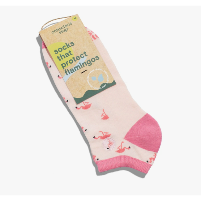 Ankle Socks That Protect Flamingos