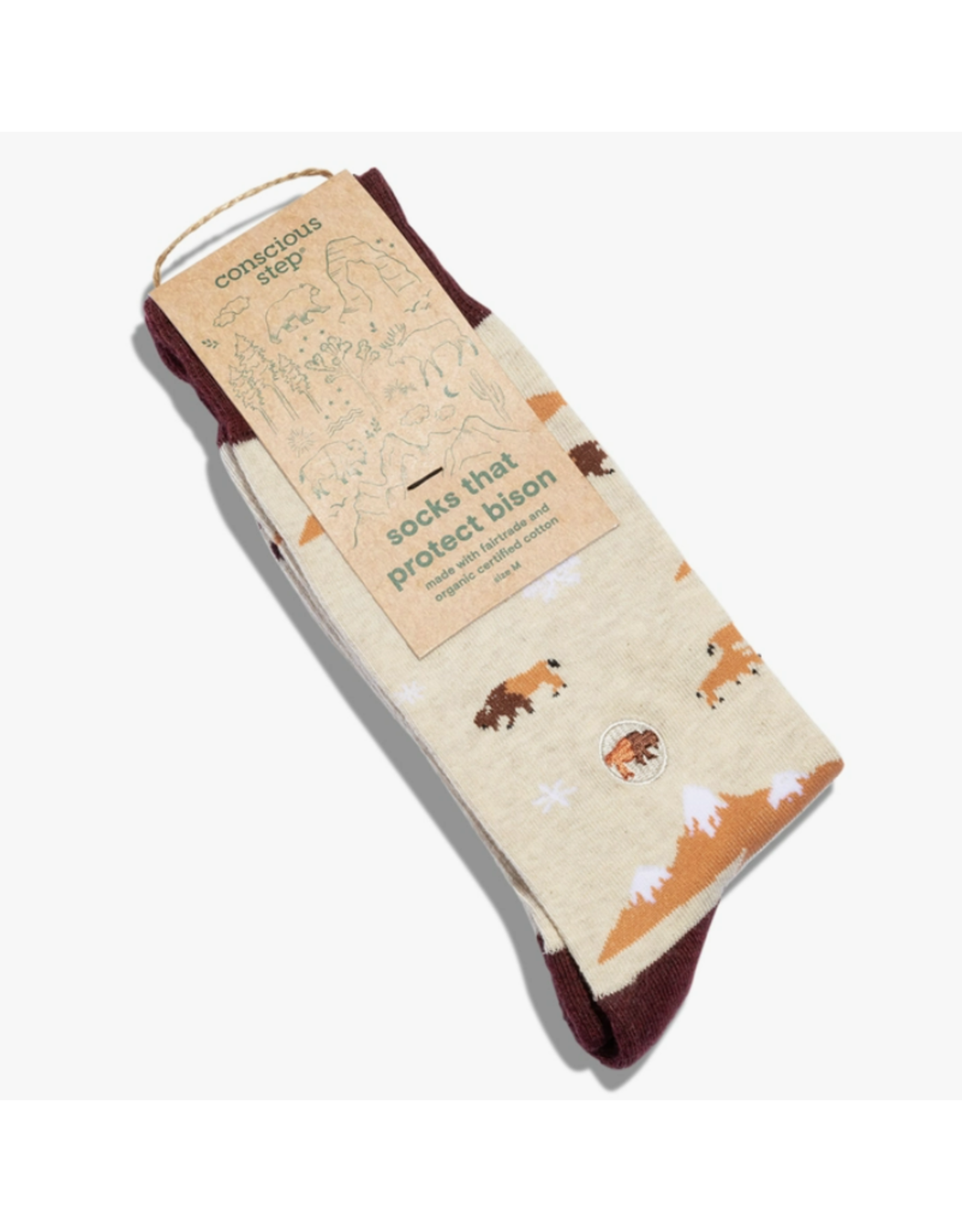 India Crew Socks That Protect Bison