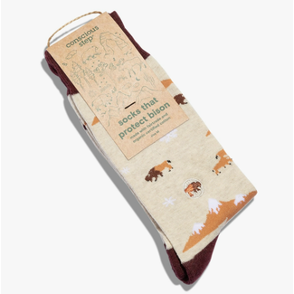 India Crew Socks That Protect Bison