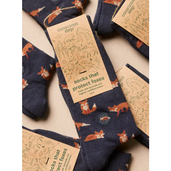 Crew Socks That Protect Foxes